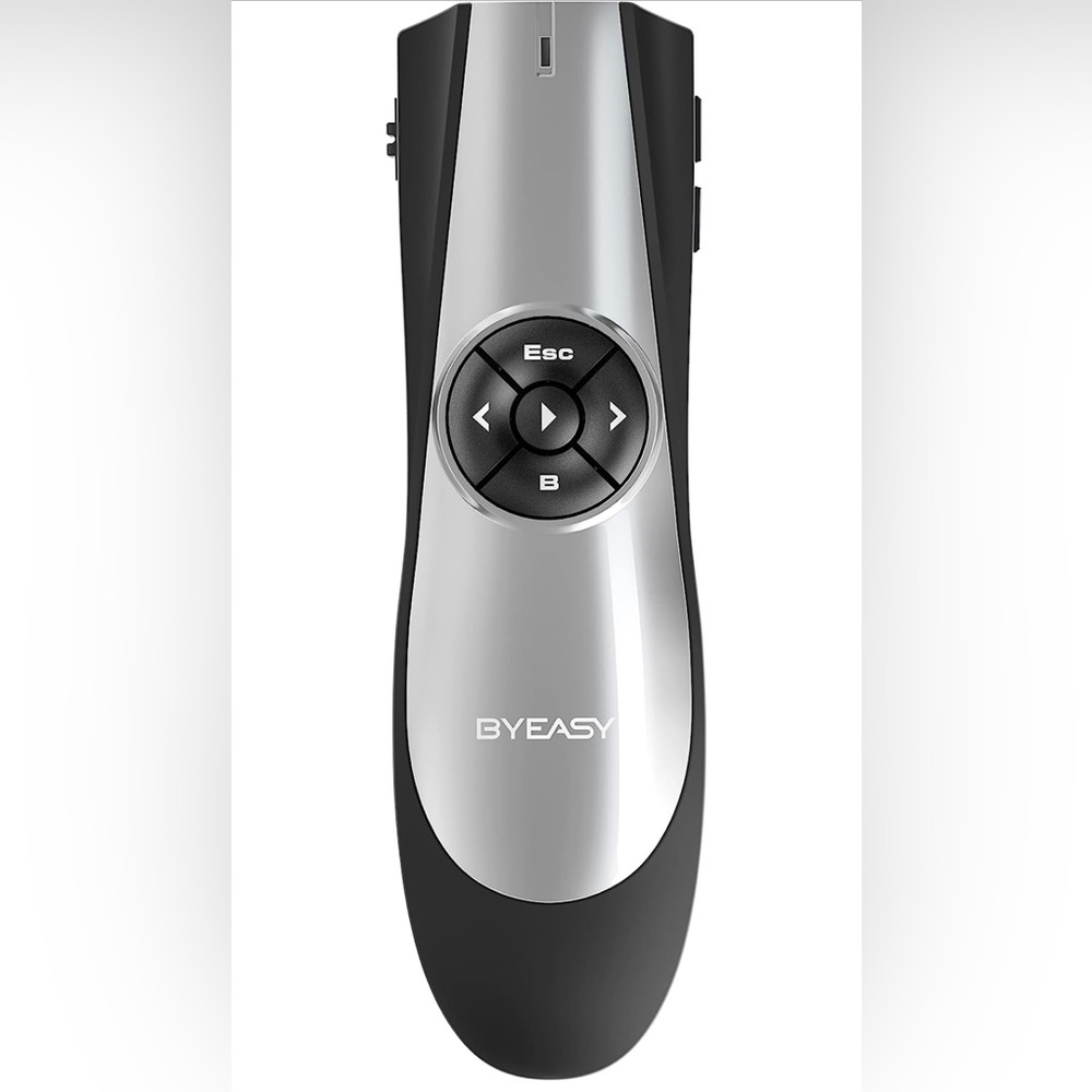 ByEasy 2.4GHz Laser Wireless Presenter Black/Gray NWOT